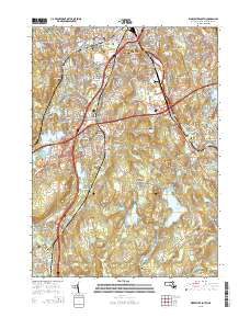 Worcester South 2015 topographic map thumbnail