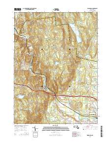 Woronoco 2015 topographic map thumbnail