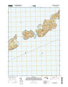 Naushon Island 2015 topographic map thumbnail