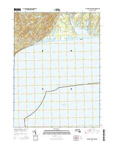 Tisbury Great Pond 2015 topographic map thumbnail