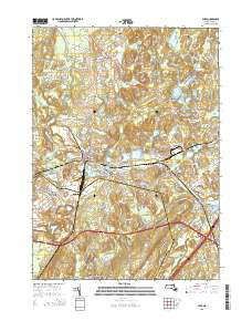 Ayer 2015 topographic map thumbnail