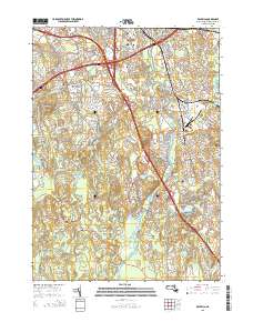 Billerica 2015 topographic map thumbnail
