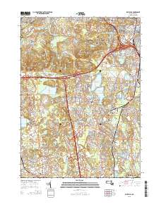 Blue Hills 2015 topographic map thumbnail