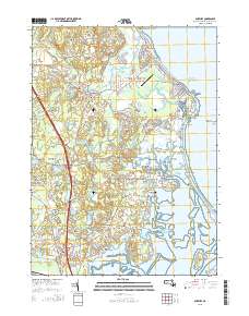 Duxbury 2015 topographic map thumbnail
