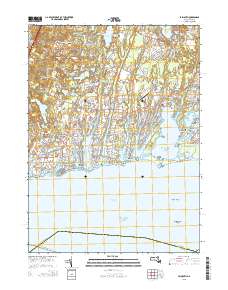 Falmouth 2015 topographic map thumbnail