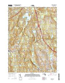 Milford 2015 topographic map thumbnail