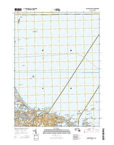 Nantasket Beach 2015 topographic map thumbnail