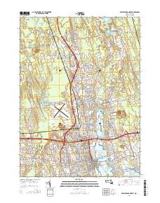 New Bedford North 2015 topographic map thumbnail