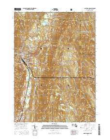 North Adams 2015 topographic map thumbnail