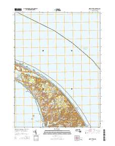 North Truro 2015 topographic map thumbnail