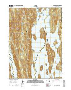 Quabbin Reservoir 2015 topographic map thumbnail
