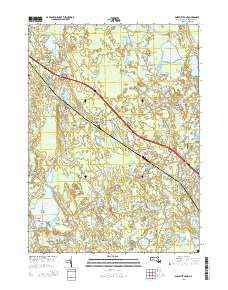 Snipatuit Pond 2015 topographic map thumbnail