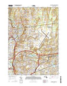 Springfield North 2015 topographic map thumbnail