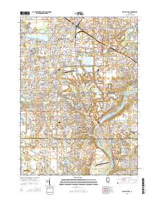 Crystal Lake 2015 topographic map thumbnail