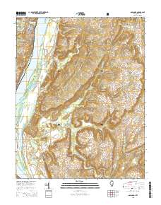 Golconda 2015 topographic map thumbnail
