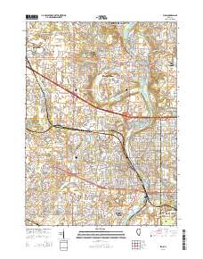 Elgin 2015 topographic map thumbnail