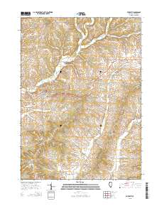 Elizabeth 2015 topographic map thumbnail