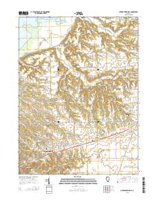 Germantown Hills 2015 topographic map thumbnail