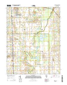 Elkville 2015 topographic map thumbnail
