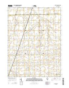 East Lynn 2015 topographic map thumbnail