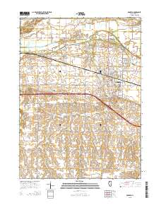 Geneseo 2015 topographic map thumbnail