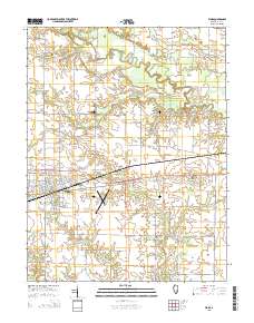 Flora 2015 topographic map thumbnail