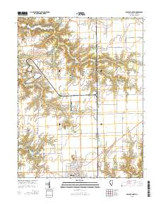 Gillespie North 2015 topographic map thumbnail