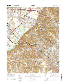 French Village 2015 topographic map thumbnail