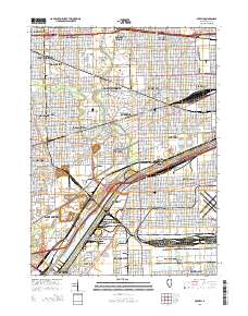Berwyn 2015 topographic map thumbnail