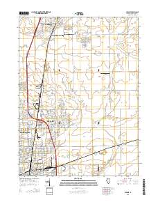Bradley 2015 topographic map thumbnail