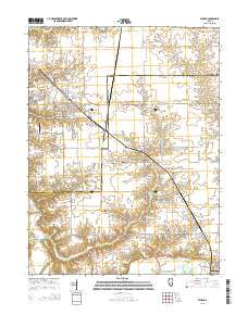 Athens 2015 topographic map thumbnail
