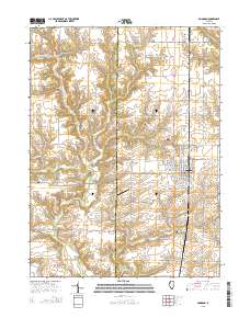 Abingdon 2015 topographic map thumbnail