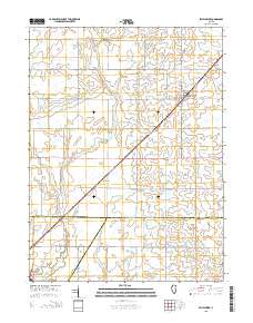 Bellflower 2015 topographic map thumbnail