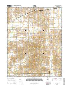 Albion South 2015 topographic map thumbnail