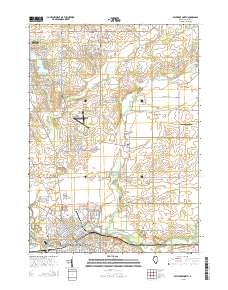 Belvidere North 2015 topographic map thumbnail