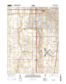 Bondville 2015 topographic map thumbnail