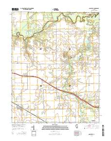 Addieville 2015 topographic map thumbnail