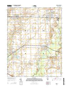 Breese 2015 topographic map thumbnail