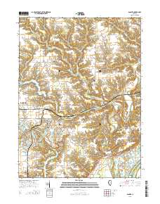 Banner 2015 topographic map thumbnail