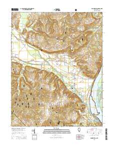 Brownfield 2015 topographic map thumbnail