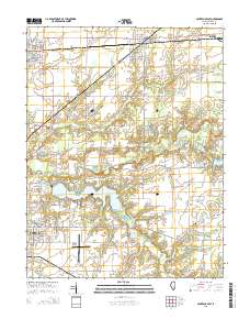 Centralia East 2015 topographic map thumbnail