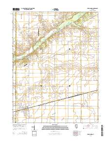 Cerro Gordo 2015 topographic map thumbnail