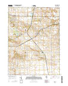 Buda 2015 topographic map thumbnail