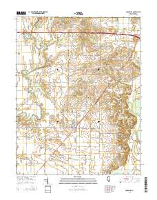Crossville 2015 topographic map thumbnail