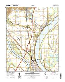 Cairo 2015 topographic map thumbnail