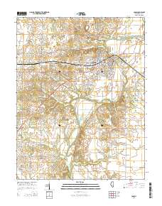 Carmi 2015 topographic map thumbnail