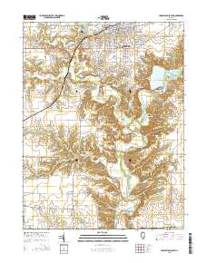 Charleston South 2015 topographic map thumbnail
