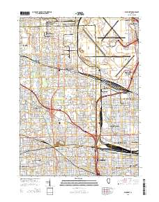 Elmhurst 2015 topographic map thumbnail
