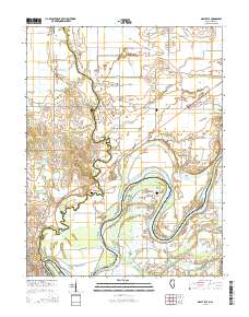 Grayville 2015 topographic map thumbnail