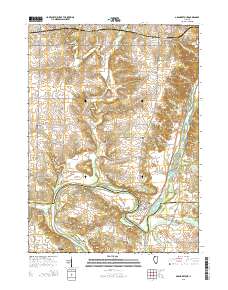 Grand Detour 2015 topographic map thumbnail